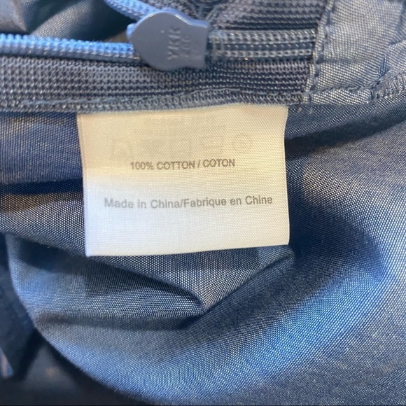 Tory Burch Calita Embroidered Chambray Mini Dress - Picture 9 of 9